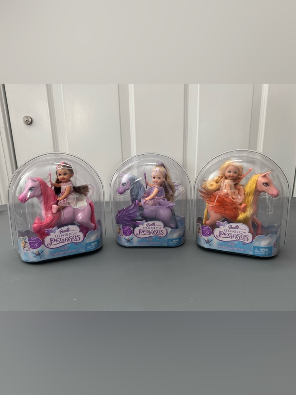 Lot of 3 Complete Barbie Kelly 3 Doll Sets, 9 Dolls in Total, NRFB